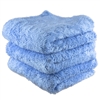 Fluffy Finish Blue Microfiber 16x16 (3-Pack) - MF_112_3