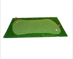 JEF WORLD OF GOLF Professional Extra Large Realistic Putting Training Mat (4x10)