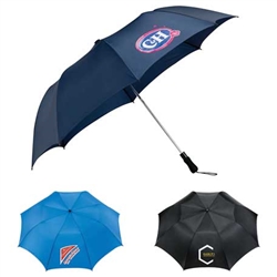 58" Auto Open Folding Golf Umbrella - Price Includes Your Logo!