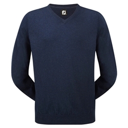 Footjoy Lambswool V-Neck, Navy