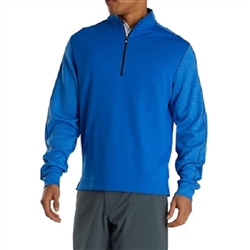 Footjoy FJ Tonal Heather Mid-Layer - Color Royal Blue