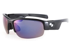 Sundog Evo Sunglasses, Black/Blue