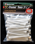 World of Golf X-Treme Tees 3-1/4" Extra Long White (50pack)