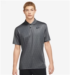 Nike Men's Vapor Stripe Polo Grey