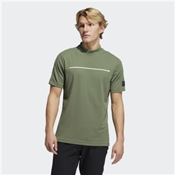 adidas adicross Draw Fade Mock Tee, Natural Green