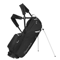 TaylorMade FlexTech Lite Stand Bag, Black/White