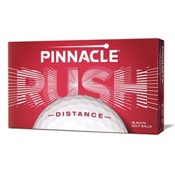 Pinnacle 2023 Rush Golf Ball 15-Pack - White