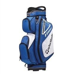 TaylorMade TM19 Select Plus Cart Bag Blue/White (DEMO)