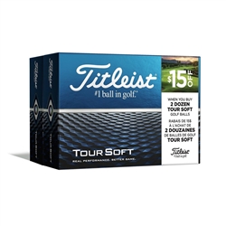 Titleist Tour Soft 24pk Golf Ball Special