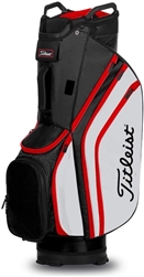 Titleist Cart 14 Lightweight Cart Bag - Black/White/Red