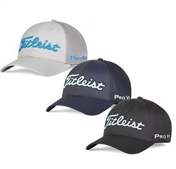 Titleist Tour Sports Mesh Fitted Golf Hat/Cap (TH20FTMT) Assort Colors/Sizes