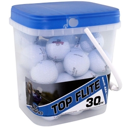 TopFlite Golf Balls (30 pack bucket)