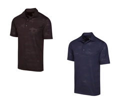 Greg Norman ML75 Shark Textured Polo