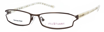 Jill Stuart 174 Brown Eyeglass Frame