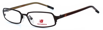 New Balance 373 Brown Eyeglass Frame