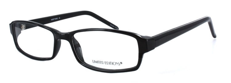 West End - Black Eyeglass Frame