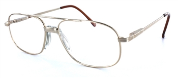 Ray - Silver Eyeglass  Frame