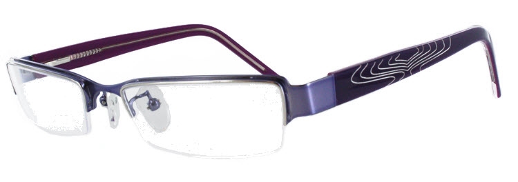 Venice - Lilac/Silver Eyeglass Frame