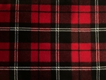 NEW! CLASSIC RED & BLACK PLAID FLANNEL