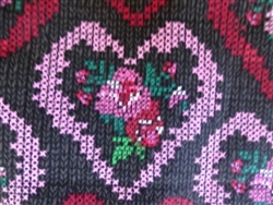 CROSS-STITCH PRINT HEARTS