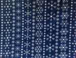 NAVY SNOWFLAKE STRIPE