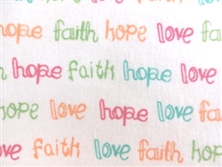 FAITH-HOPE-LOVE SUNBURST