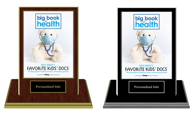 2020 Deluxe New Jersey Favorite Kid's Docs Base Plaques