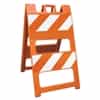 Plasticade Barricade Type II Orange - 8" X 24" Top Panel 8" X 24" Bottom Panel
Engineer Grade Striped Sheeting