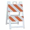 Plasticade Barricade Type I White - Engineer Grade