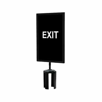 QueueWay - QWAYSIGN-7" X 11" -EXIT  (Double Sided)