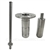 Museum & Art Gallery Stanchion, 16" Tall, Removable with Floor Socket