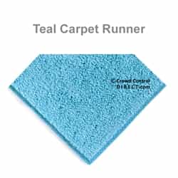 Teal Carpet Runner
