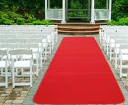 Red Carpet Aisle Runner (Indoor & Outdoor)