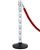 LED Lighted Velvet Rope Stanchion - Lytepost