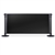 Standard Height Panel - W72" x H34", Black, Frosted Acrylic