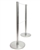 "Q-Cord" Museum Stanchion with Retractable 7' Cord, Stainless Steel, 39" H