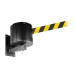 "WallPro 750" - Extra Long 55'-75' ft. Retractable Belt Barrier, Wall Mounted,