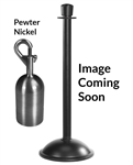 Premium Rope Stanchion - PEWTER NICKEL - QU7730