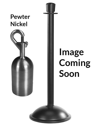 Premium Rope Stanchion - PEWTER NICKEL - QU7730