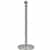 QueueWay Sphere Rope Stanchion, Satin Stainless