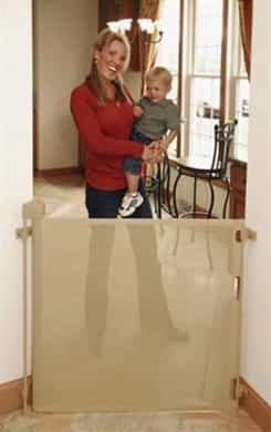 Retractable Child and Baby Barrier (52" inch wide)