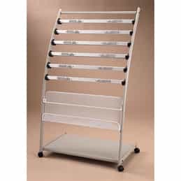 Newspaper Display Rack, 6-Tier