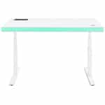 TableAir - Adjustable Height Desk, White Glossy