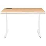 TableAir - Designer Adjustable Height Desk, Cherry
