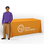 Wrinkle Free Trade Show TableCloth