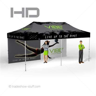 Vantage Tent Package, 10x20 Canopy with Sides