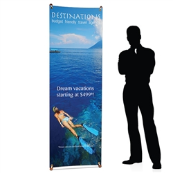 Bamboo X Eco-friendly Banner Stand