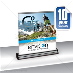 Envision Deluxe Table Top Banner