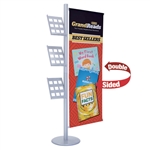 Flex Banner Display Lit Rack