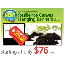 Canvas Hanging Banners